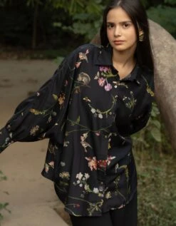 Hidden Garden Shirt -Incasee Ceantral tp80062