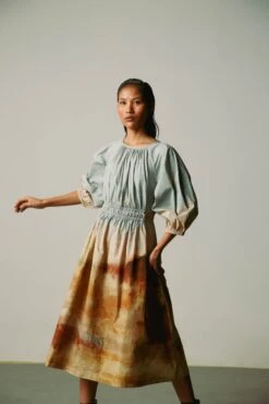 Multi Color Drawstring Dress -Incasee Ceantral w21dsdblp 4