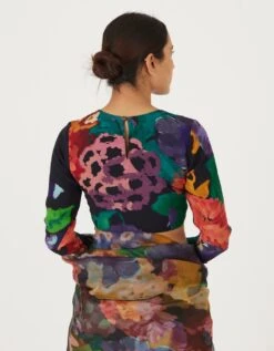 Farah Black Blouse -Incasee Ceantral yamls07b