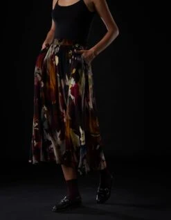 Brush Strokes Mei Skirt